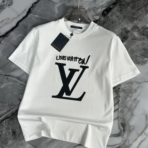 Louis Vuitton LV T-Shirts Short Sleeved For Men #1445591 $40.00 USD, Wholesale Replica Louis Vuitton LV T-Shirts