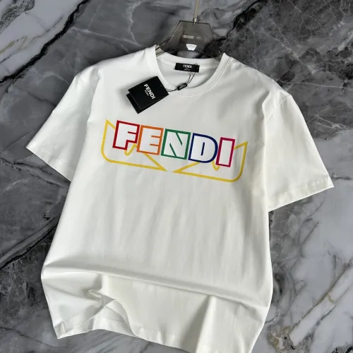 Fendi T-Shirts Short Sleeved For Men #1445611 $40.00 USD, Wholesale Replica Fendi T-Shirts