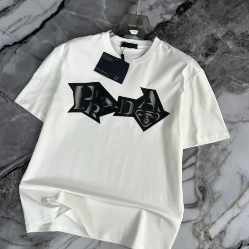 Prada T-Shirts Short Sleeved For Men #1445619 $40.00 USD, Wholesale Replica Prada T-Shirts
