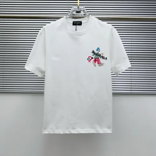 Balenciaga T-Shirts Short Sleeved For Men #1445635 $40.00 USD, Wholesale Replica Balenciaga T-Shirts