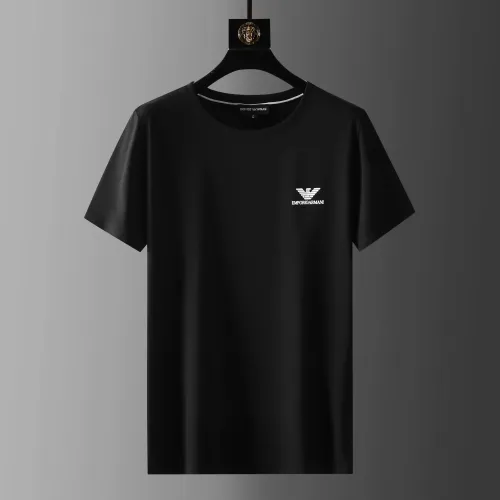 Replica Armani Tracksuits Short Sleeved For Men #1445672 $68.00 USD for Wholesale