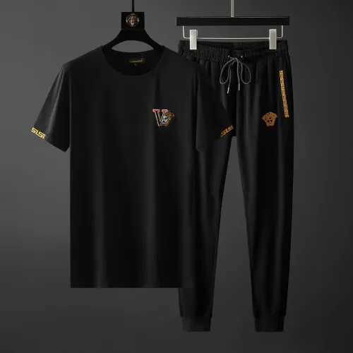 Versace Tracksuits Short Sleeved For Men #1445674 $68.00 USD, Wholesale Replica Versace Tracksuits