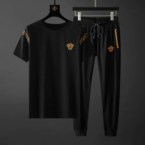 Versace Tracksuits Short Sleeved For Men #1445675 $68.00 USD, Wholesale Replica Versace Tracksuits
