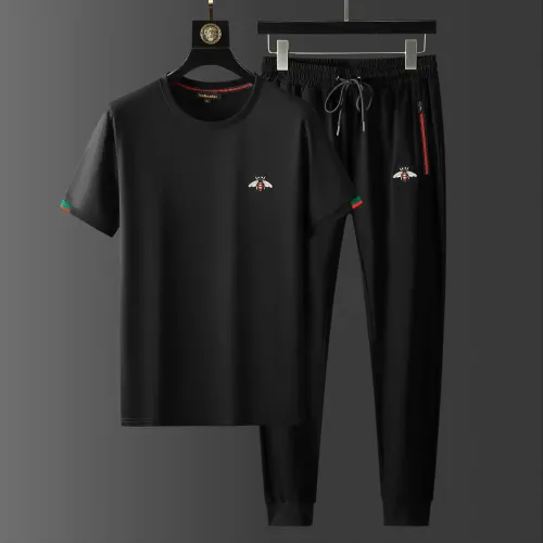 Gucci Tracksuits Short Sleeved For Men #1445677 $68.00 USD, Wholesale Replica Gucci Tracksuits