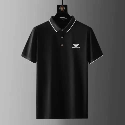 Replica Armani Tracksuits Short Sleeved For Men #1445693 $72.00 USD for Wholesale