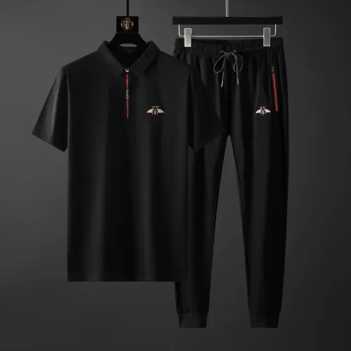 Gucci Tracksuits Short Sleeved For Men #1445695 $72.00 USD, Wholesale Replica Gucci Tracksuits