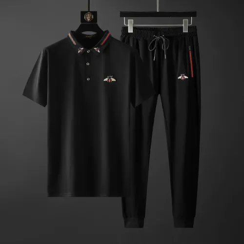 Gucci Tracksuits Short Sleeved For Men #1445697 $72.00 USD, Wholesale Replica Gucci Tracksuits