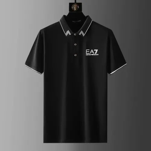 Replica Armani Tracksuits Short Sleeved For Men #1445698 $72.00 USD for Wholesale