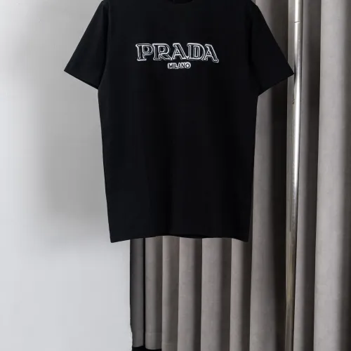 Prada T-Shirts Short Sleeved For Men #1445758 $36.00 USD, Wholesale Replica Prada T-Shirts