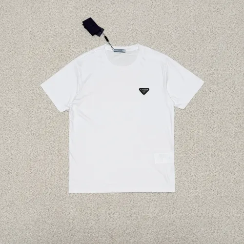 Prada T-Shirts Short Sleeved For Men #1445759 $34.00 USD, Wholesale Replica Prada T-Shirts