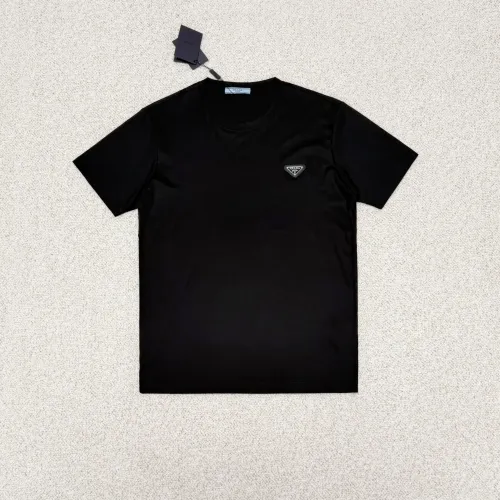 Prada T-Shirts Short Sleeved For Men #1445760 $34.00 USD, Wholesale Replica Prada T-Shirts