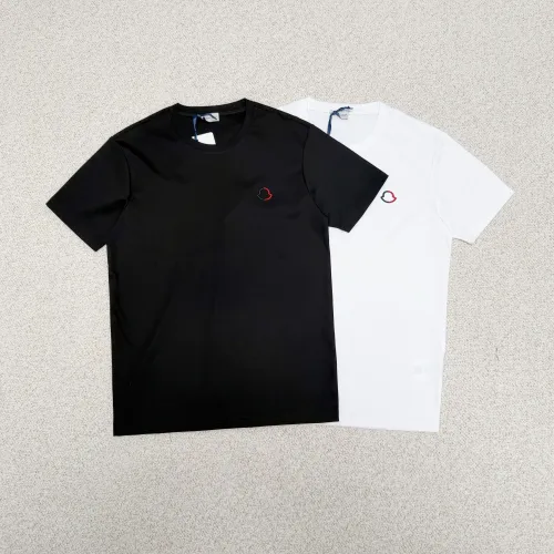 Replica Moncler T-Shirts Short Sleeved For Men #1445768 $34.00 USD for Wholesale