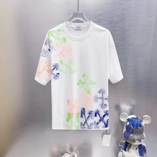 Off-White T-Shirts Short Sleeved For Unisex #1445788 $34.00 USD, Wholesale Replica Off-White T-Shirts