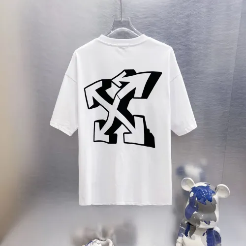 Off-White T-Shirts Short Sleeved For Unisex #1445790 $34.00 USD, Wholesale Replica Off-White T-Shirts