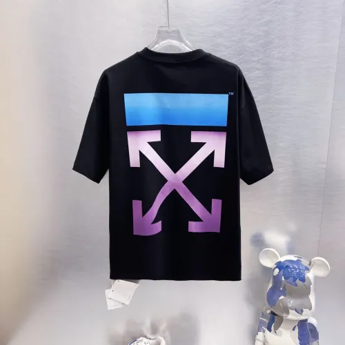 Off-White T-Shirts Short Sleeved For Unisex #1445794 $34.00 USD, Wholesale Replica Off-White T-Shirts