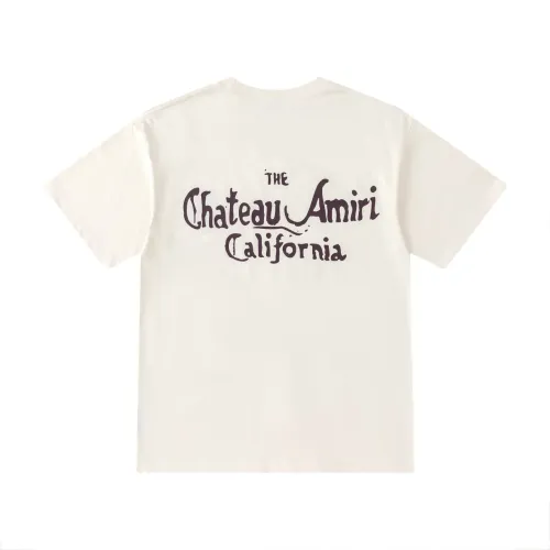 Replica Amiri T-Shirts Short Sleeved For Unisex #1445835 $40.00 USD for Wholesale
