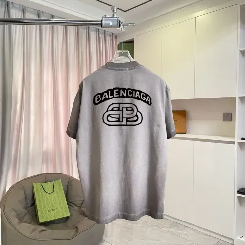 Replica Balenciaga T-Shirts Short Sleeved For Unisex #1445858 $45.00 USD for Wholesale