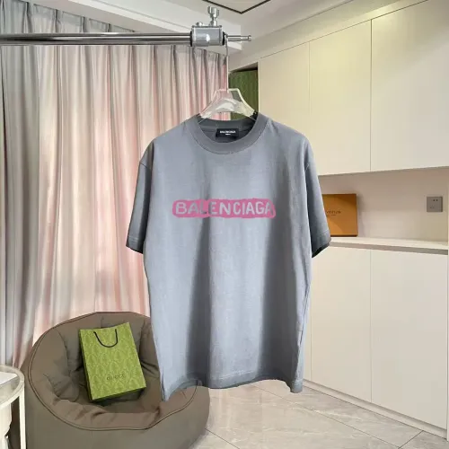 Balenciaga T-Shirts Short Sleeved For Unisex #1445859 $45.00 USD, Wholesale Replica Balenciaga T-Shirts