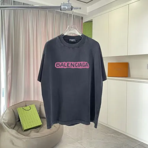 Balenciaga T-Shirts Short Sleeved For Unisex #1445860 $45.00 USD, Wholesale Replica Balenciaga T-Shirts