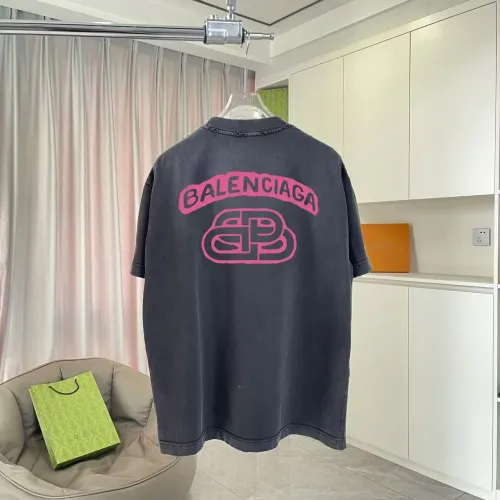 Replica Balenciaga T-Shirts Short Sleeved For Unisex #1445860 $45.00 USD for Wholesale
