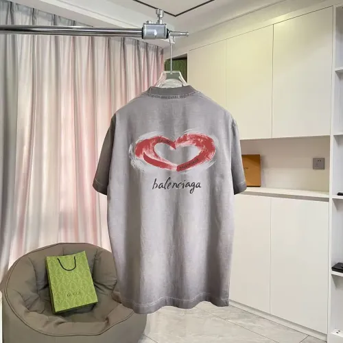 Replica Balenciaga T-Shirts Short Sleeved For Unisex #1445862 $45.00 USD for Wholesale
