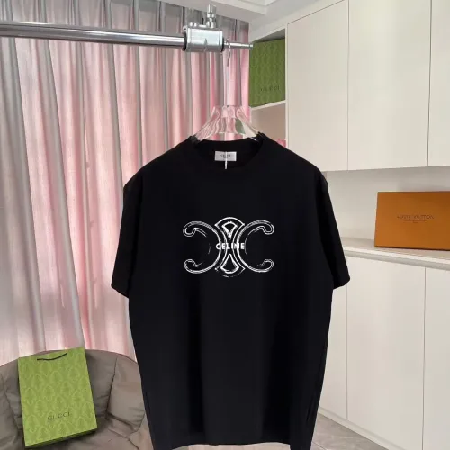 Celine T-Shirts Short Sleeved For Unisex #1445871 $42.00 USD, Wholesale Replica Celine T-Shirts