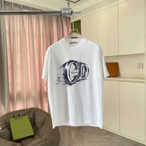 Christian Dior T-Shirts Short Sleeved For Unisex #1445876 $42.00 USD, Wholesale Replica Christian Dior T-Shirts