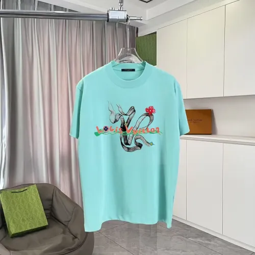 Louis Vuitton LV T-Shirts Short Sleeved For Unisex #1445917 $42.00 USD, Wholesale Replica Louis Vuitton LV T-Shirts