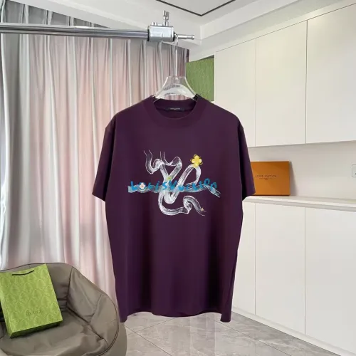 Louis Vuitton LV T-Shirts Short Sleeved For Unisex #1445918 $42.00 USD, Wholesale Replica Louis Vuitton LV T-Shirts