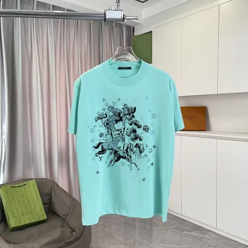 Louis Vuitton LV T-Shirts Short Sleeved For Unisex #1445922 $42.00 USD, Wholesale Replica Louis Vuitton LV T-Shirts