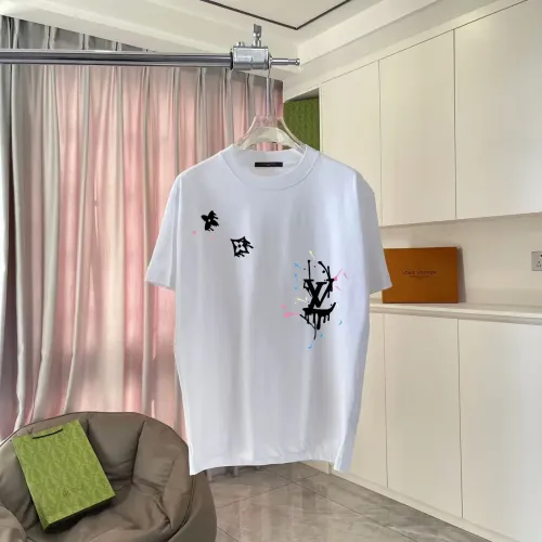 Louis Vuitton LV T-Shirts Short Sleeved For Unisex #1445924 $42.00 USD, Wholesale Replica Louis Vuitton LV T-Shirts