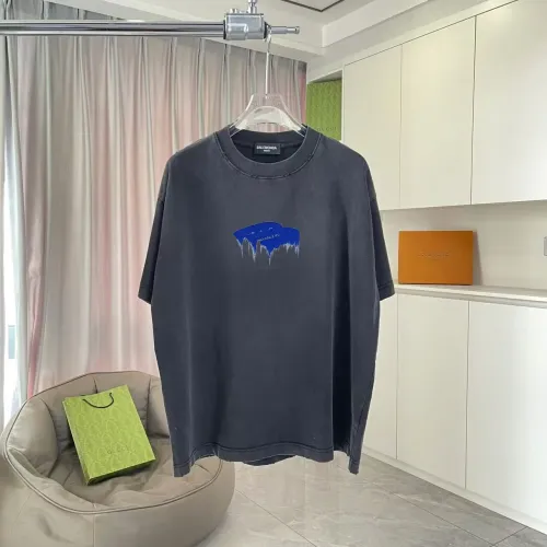 Balenciaga T-Shirts Short Sleeved For Unisex #1445944 $45.00 USD, Wholesale Replica Balenciaga T-Shirts