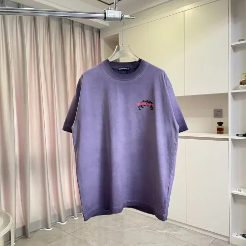 Chrome Hearts T-Shirts Short Sleeved For Unisex #1445947 $45.00 USD, Wholesale Replica Chrome Hearts T-Shirts