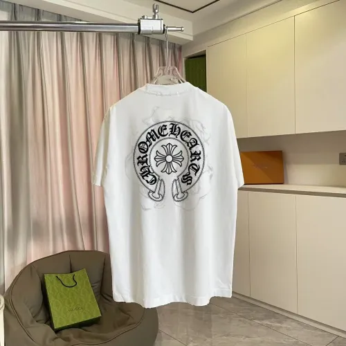 Chrome Hearts T-Shirts Short Sleeved For Unisex #1445957 $45.00 USD, Wholesale Replica Chrome Hearts T-Shirts