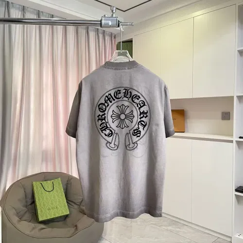 Chrome Hearts T-Shirts Short Sleeved For Unisex #1445958 $45.00 USD, Wholesale Replica Chrome Hearts T-Shirts