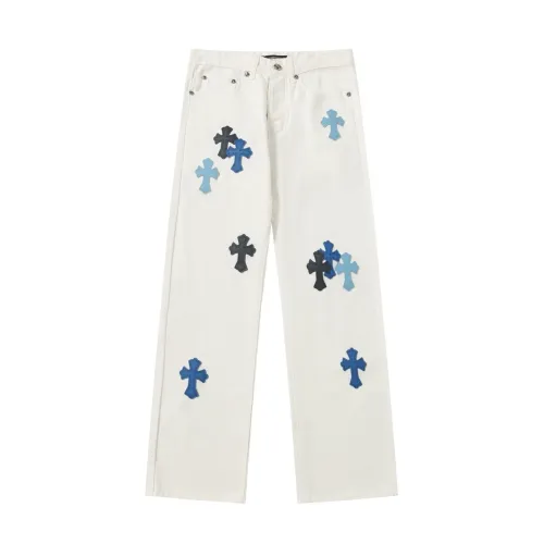 Chrome Hearts Jeans For Unisex #1446110 $56.00 USD, Wholesale Replica Chrome Hearts Jeans