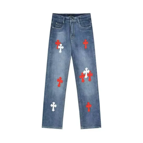 Chrome Hearts Jeans For Unisex #1446117 $56.00 USD, Wholesale Replica Chrome Hearts Jeans