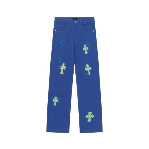 Chrome Hearts Jeans For Unisex #1446119 $56.00 USD, Wholesale Replica Chrome Hearts Jeans