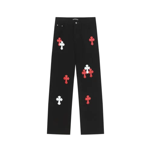 Chrome Hearts Jeans For Unisex #1446122 $56.00 USD, Wholesale Replica Chrome Hearts Jeans
