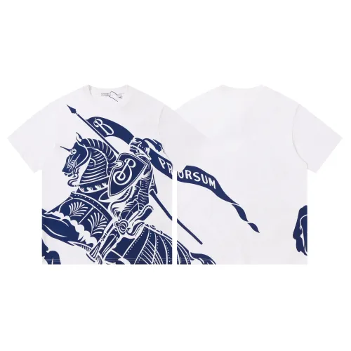 Burberry T-Shirts Short Sleeved For Unisex #1446123 $34.00 USD, Wholesale Replica Burberry T-Shirts