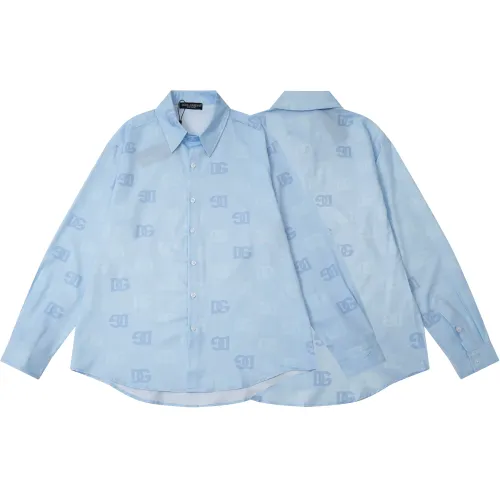 Dolce &amp; Gabbana D&amp;G Shirts Long Sleeved For Men #1446124 $39.00 USD, Wholesale Replica Dolce &amp; Gabbana D&amp;G Shirts