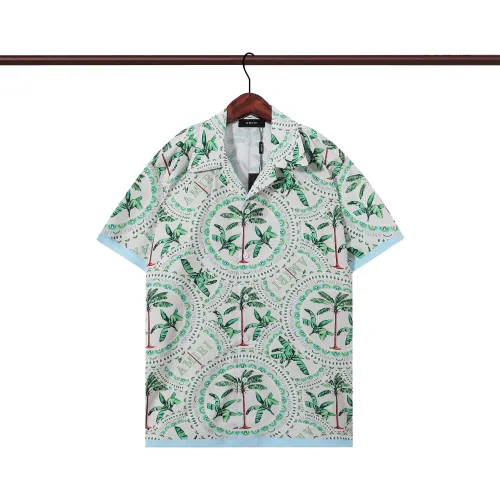 Amiri Shirts Short Sleeved For Men #1446132 $32.00 USD, Wholesale Replica Amiri Shirts