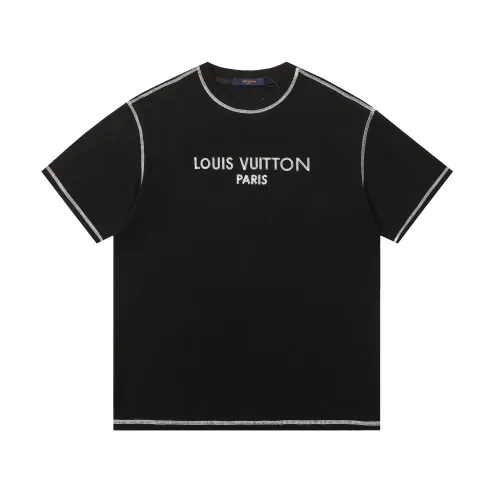 Louis Vuitton LV T-Shirts Short Sleeved For Unisex #1446134 $34.00 USD, Wholesale Replica Louis Vuitton LV T-Shirts