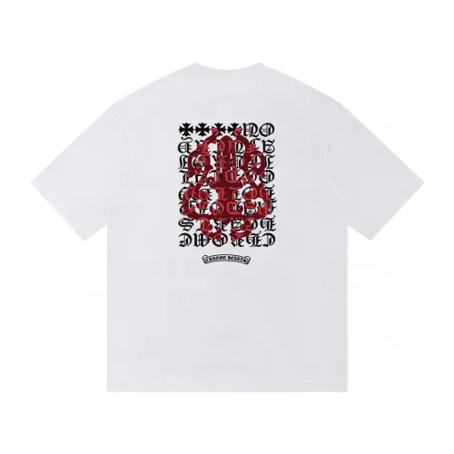 Chrome Hearts T-Shirts Short Sleeved For Unisex #1446152 $32.00 USD, Wholesale Replica Chrome Hearts T-Shirts