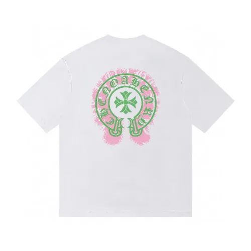 Chrome Hearts T-Shirts Short Sleeved For Unisex #1446154 $32.00 USD, Wholesale Replica Chrome Hearts T-Shirts