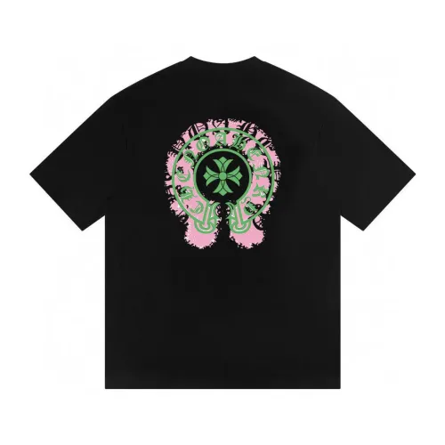 Chrome Hearts T-Shirts Short Sleeved For Unisex #1446155 $32.00 USD, Wholesale Replica Chrome Hearts T-Shirts