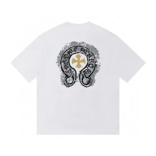 Chrome Hearts T-Shirts Short Sleeved For Unisex #1446156 $32.00 USD, Wholesale Replica Chrome Hearts T-Shirts