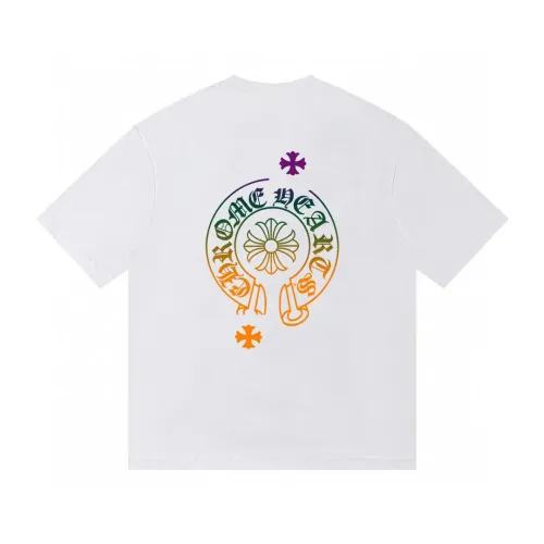 Chrome Hearts T-Shirts Short Sleeved For Unisex #1446160 $32.00 USD, Wholesale Replica Chrome Hearts T-Shirts