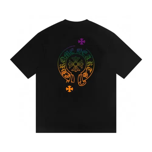 Chrome Hearts T-Shirts Short Sleeved For Unisex #1446161 $32.00 USD, Wholesale Replica Chrome Hearts T-Shirts