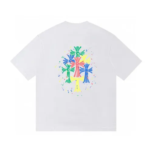 Chrome Hearts T-Shirts Short Sleeved For Unisex #1446166 $32.00 USD, Wholesale Replica Chrome Hearts T-Shirts